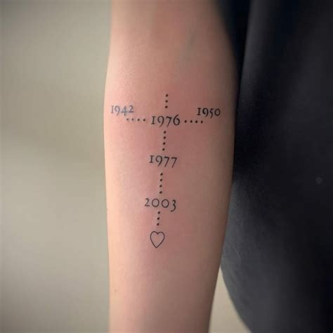 70+ Birthdate tattoo Ideas For 2024